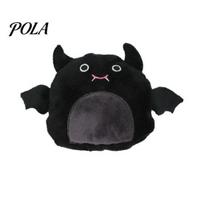 Non-shedding Cat Toy Halloween Catnip Plush for Cats, Bat Devil Cartoon Kicker with Toys With Crinkle, Durable Chewing Play Kittens, Stress C black