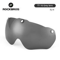 ROCKBROS Šalmo Akiniai Magnetiniai Vėjui Atsparūs Lęšiai Lengvai Ardosi XL (58-65CM) gray