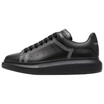 Alexander McQueen Oversized Sneaker 'Embroidered Black Silver' 662639WIA4V1081 44.5 gray