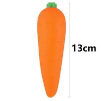 Carrot Stretch Squeeze Toy Soft Elastic Stress Relief Fidget Toy Sensory Decompression Toy For Kids Adults orange
