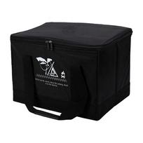 30L Camping Storage Bag Rainproof Heavy Duty Foldable Organizer for Outdoor Cookware Car Trunk black