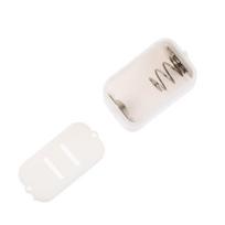 5 vnt Mini L1154F akumuliatoriaus dėklas Akumuliatoriaus laikymo dėžutė Baterijos laikiklis skirtas Ag13 Lr44 white