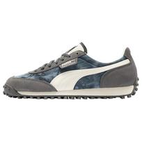 Puma Fast Rider Mmq Washed Out Leather Sports Low-Top Lifestyle Shoes Unisex sneaker White Gray 392091-03 35.5 gray