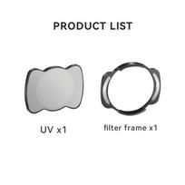 Magnetinio filtro rinkinys CPL ND filtro UV apsaugos veidrodžių rinkinys, suderinamas su Dji Avata dronu UV juoda