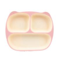 Functional Suction Plates For Kids Promoting Feeding And Balanced Diets rožinė
