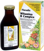 Skysti vitaminai FLORADIX B kompleksas B2 B12 B6 250 ml