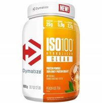 Baltyminis izoliatas Dymatize ISO 100 Iced Peach Tea 900 g WPI
