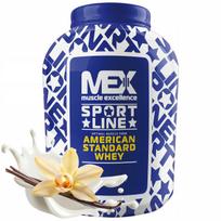 Išrūgų baltymai MEX AMERICAN STANDARD 2270g vanilės izoliatas
