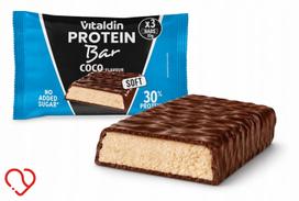 Baltyminis batonėlis VITALDIN Coconut 30% be cukraus, 3 x 35 g