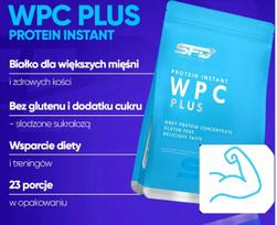 Baltyminiai milteliai SFD WPC Protein Plus 700g Natural