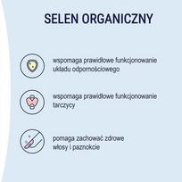 Maisto papildas Naturell Organic Selenium, 100 tablečių