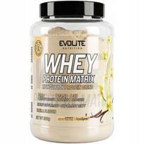 Baltyminiai milteliai Evolite Whey Protein Matrix su 4 frakcijomis ir enzimais, 900 g, vanilės skonio