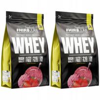 Baltyminiai milteliai WPC Instant Whey 750 g Hiro Strawberry, 2 vnt.