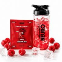 Maisto papildas Neuro electrolytes Energy, aviečių skonio, 10 g