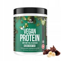 Veganiški baltymai FireSnake VEGAN PROTEIN 600g, bananų ir šokolado skonio