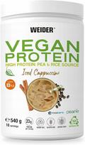 Baltyminiai milteliai Weider Vegan Protein Iced Cappuccino, 540 g