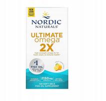 Maisto papildas NORDIC NATURALS Ultimate Omega 2X, 120 kaps.