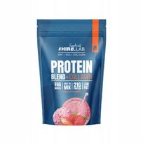 Baltymų mišinys su kolagenu 750g braškių skonio, 4 šaltiniai, BCAA, HIRO.LAB