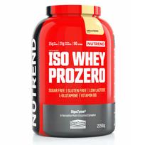 Baltymų izoliato milteliai WPI Nutrend 2250 g, vanilės skonio