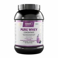 Išrūgų baltymų koncentratas Human Protect PURE WHEY CONCENTRATE 900g, uogų skonio