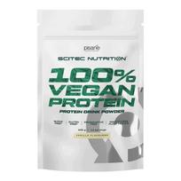 Vegan baltymų SCITEC 100% Vegan Protein 400g vanilinis