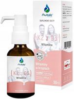 Maisto papildas ALINESS Vitamin K2 MK-7 + D3 1000 IU 30 ml lašai