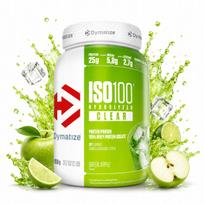 Išrūgų baltymų izoliatas Dymatize ISO 100 Green Apple 900 g