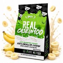 Kazeinas Real Pharm Casein 100 700g, bananų