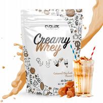 Baltyminiai milteliai Evolite Creamy Whey 700g, karamelė su kava