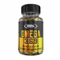 Omega 3-6-9 kapsulės, 90 vnt., Real Pharm