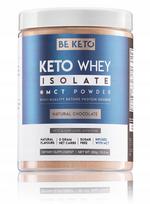 Baltyminis izoliatas BeKeto KETO PROTEIN su MCT aliejumi WPI 300g natūralus šokoladas