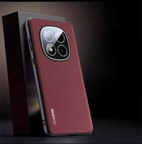Dėl Redmi Note 15 4G 5G dėklų Kameros objektyvo plėvelės apsauginis dėklas Dėl Redmi Note 15Pro Plus Odos tekstūros smūgiams atsparus dangtelis Buferis Redmi Note15Pro Plus ruda