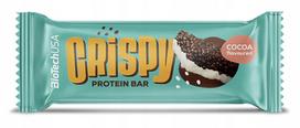 Baltyminis batonėlis BioTech Crispy Bar 40 g, kakavos skonio