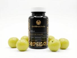 Maisto papildas kepenims su amla, 90 kapsulių