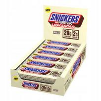 Baltyminiai batonėliai SNICKERS Hi Protein Low Sugar White Chocolate, 12 x 57 g