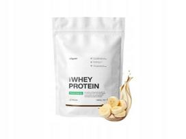 Išrūgų baltymai VILGAIN Grass Fed Banana 1000 g be cukraus