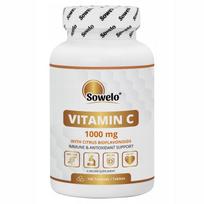 Vitaminas C 1000 mg su bioflavonoidais, 100 tablečių, Sowelo