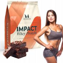 Baltyminiai milteliai MYPROTEIN Impact Whey Protein 2,7 kg, Brownie skonis