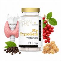 Maisto papildas skydliaukei Golden Tree MY ThyroGem su selenu, jodu ir tirozinu