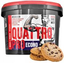 Baltymų milteliai MEGABOL QUATTRO PRO ECONO 1800g su vitaminais ir mineralais
