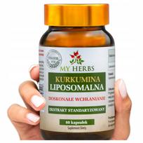 Liposominis kurkumino ekstraktas, 60 kapsulių
