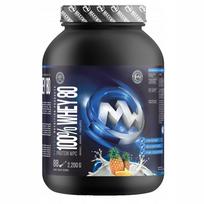 Išrūgų baltymai 100% WHEY 80 900g, šokolado skonio