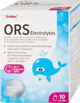 Elektrolitų milteliai vaikams Dr. Max Ors, 10 paketėlių