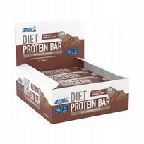 Baltyminis batonėlis Applied Nutrition Diet, šokolado ir karamelės skonio, 12 x 45 g