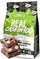 Kazeinas Real Pharm Casein 100, 700g, šokolado ir riešutų skonio