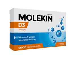 Maisto papildas MOLECIN D3 2000 IU, vitaminas D