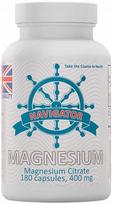 Maisto papildas NAVIGATOR Magnesium Citrate 400mg 180 kapsulių