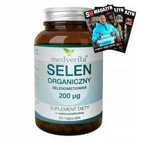 Maisto papildas MEDVERITA ORGANIC SELENIUM 200 mcg, 60 kaps.