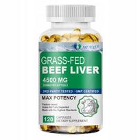 Jautienos kepenų kapsulės (grass grazing) 4500 mg