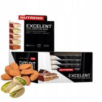 Baltyminis batonėlis NUTREND Excelent 18x85g pistacijų skonio